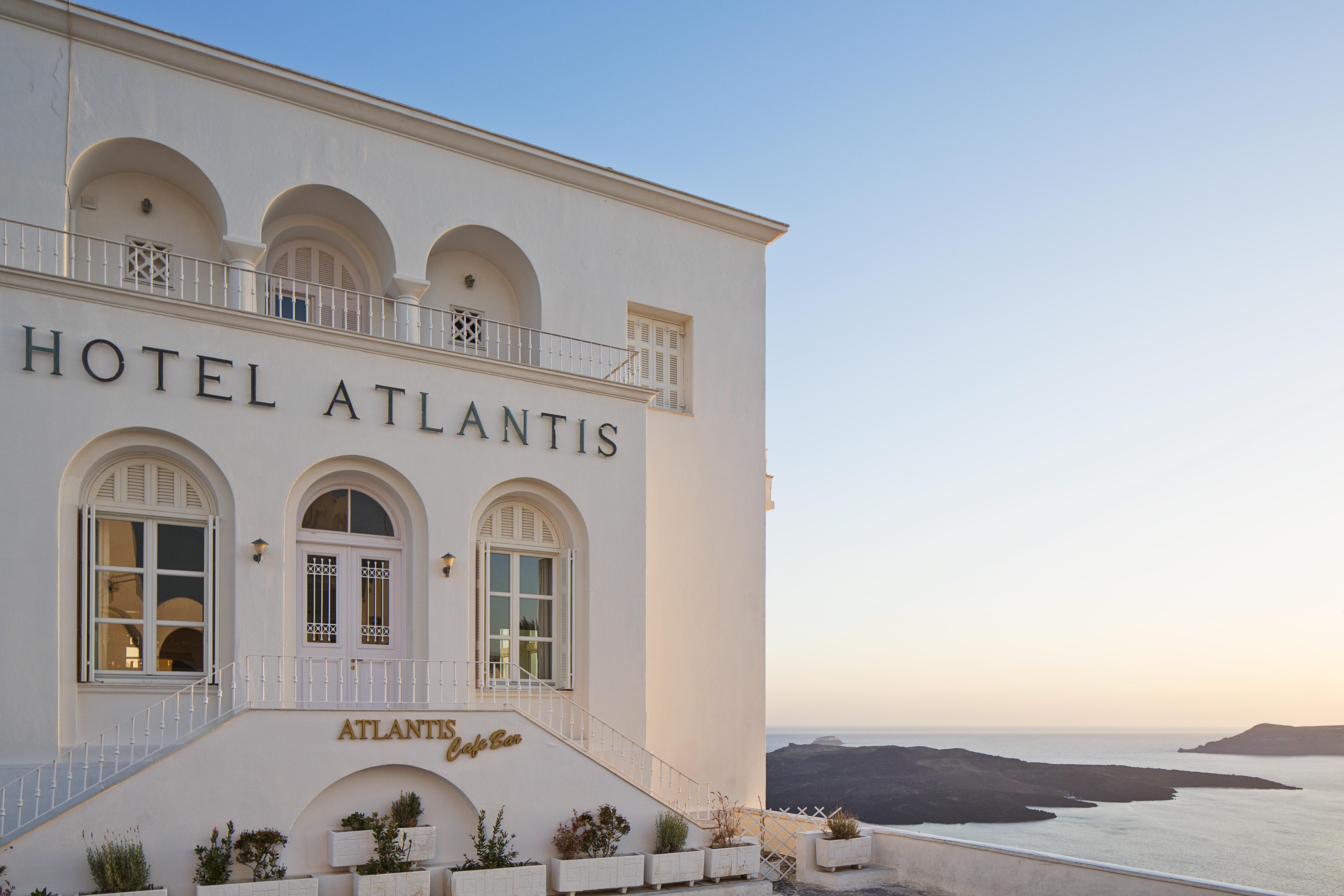 Atlantis Hotel Fira  Eksteriør billede