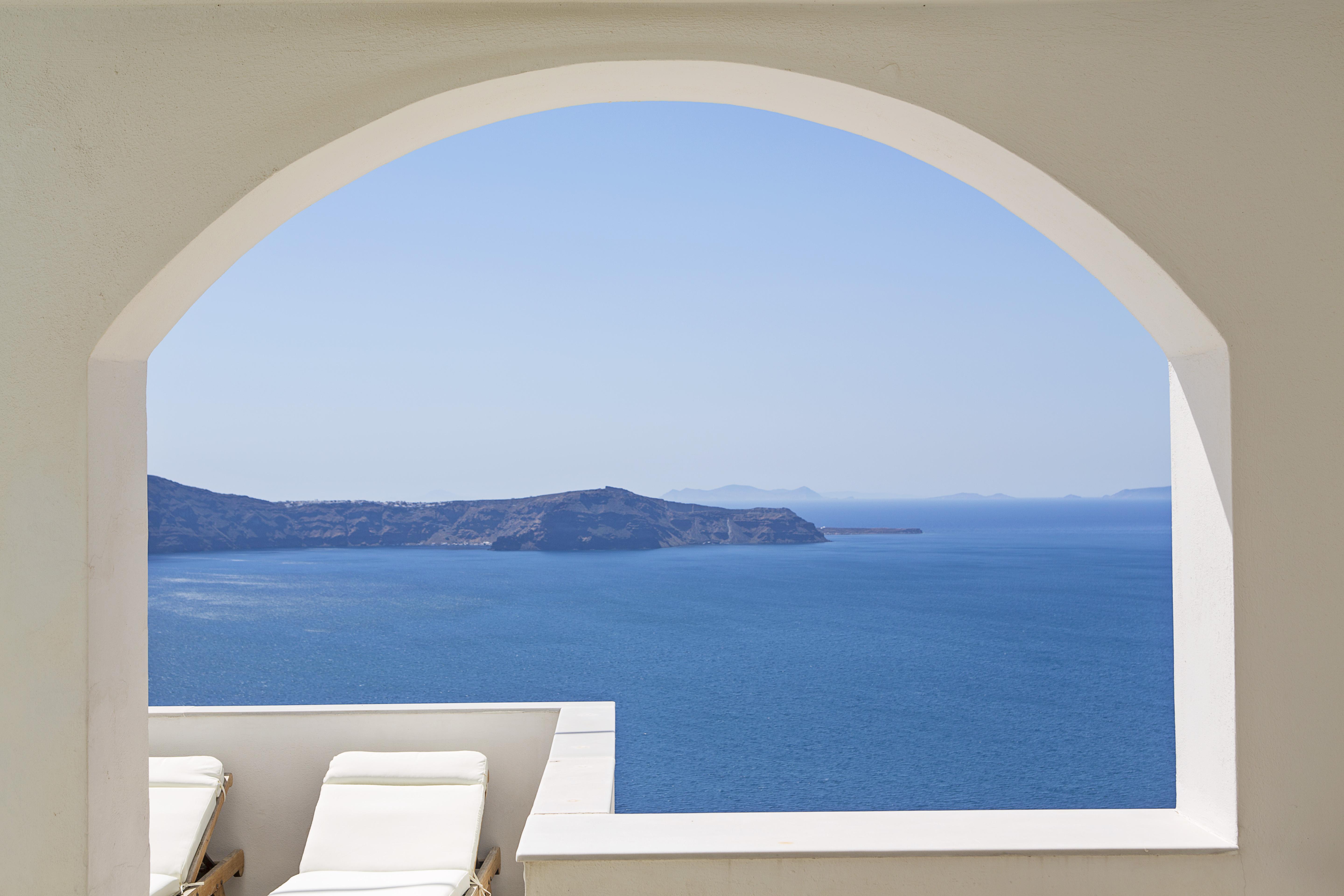 Atlantis Hotel Fira  Eksteriør billede