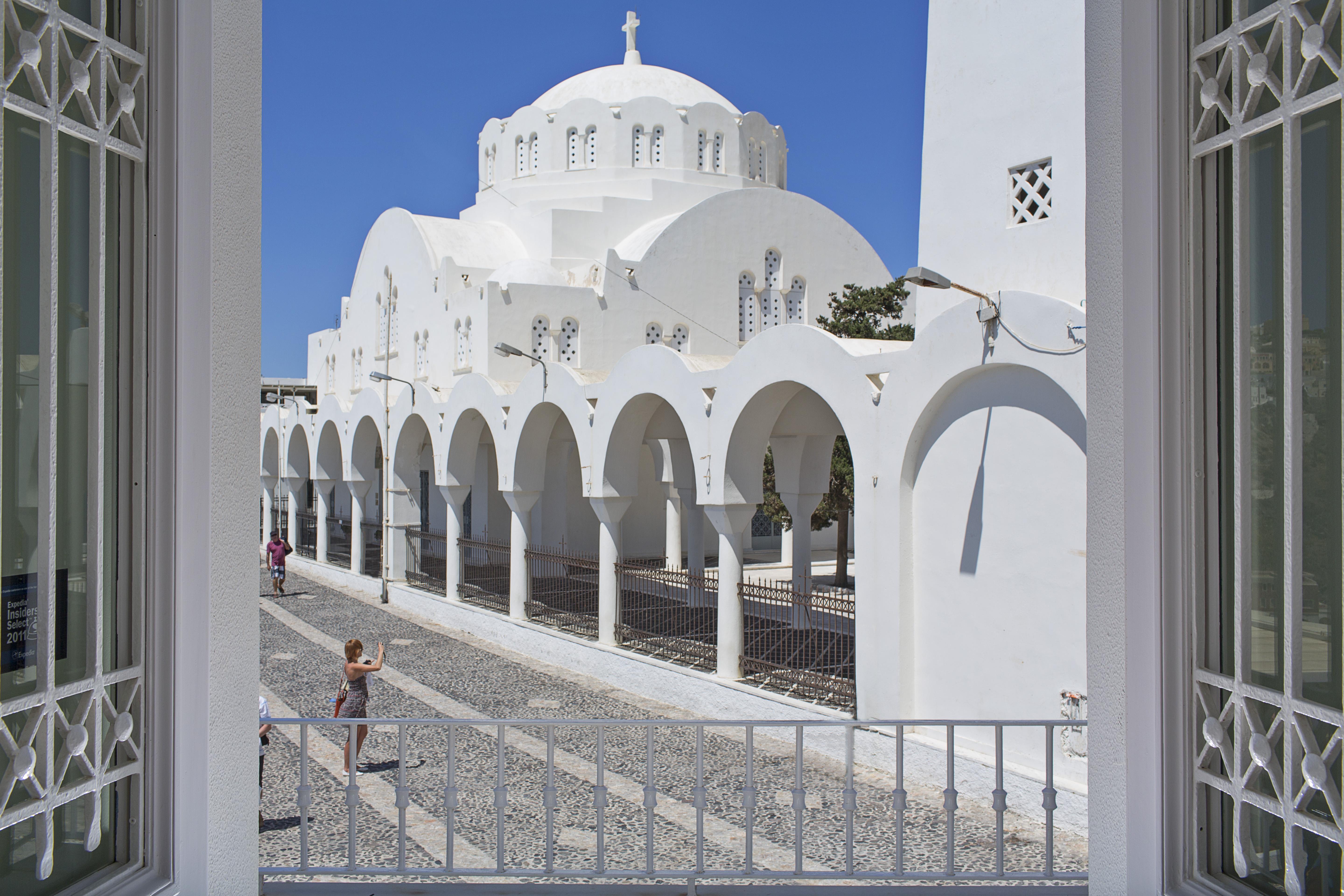 Atlantis Hotel Fira  Eksteriør billede