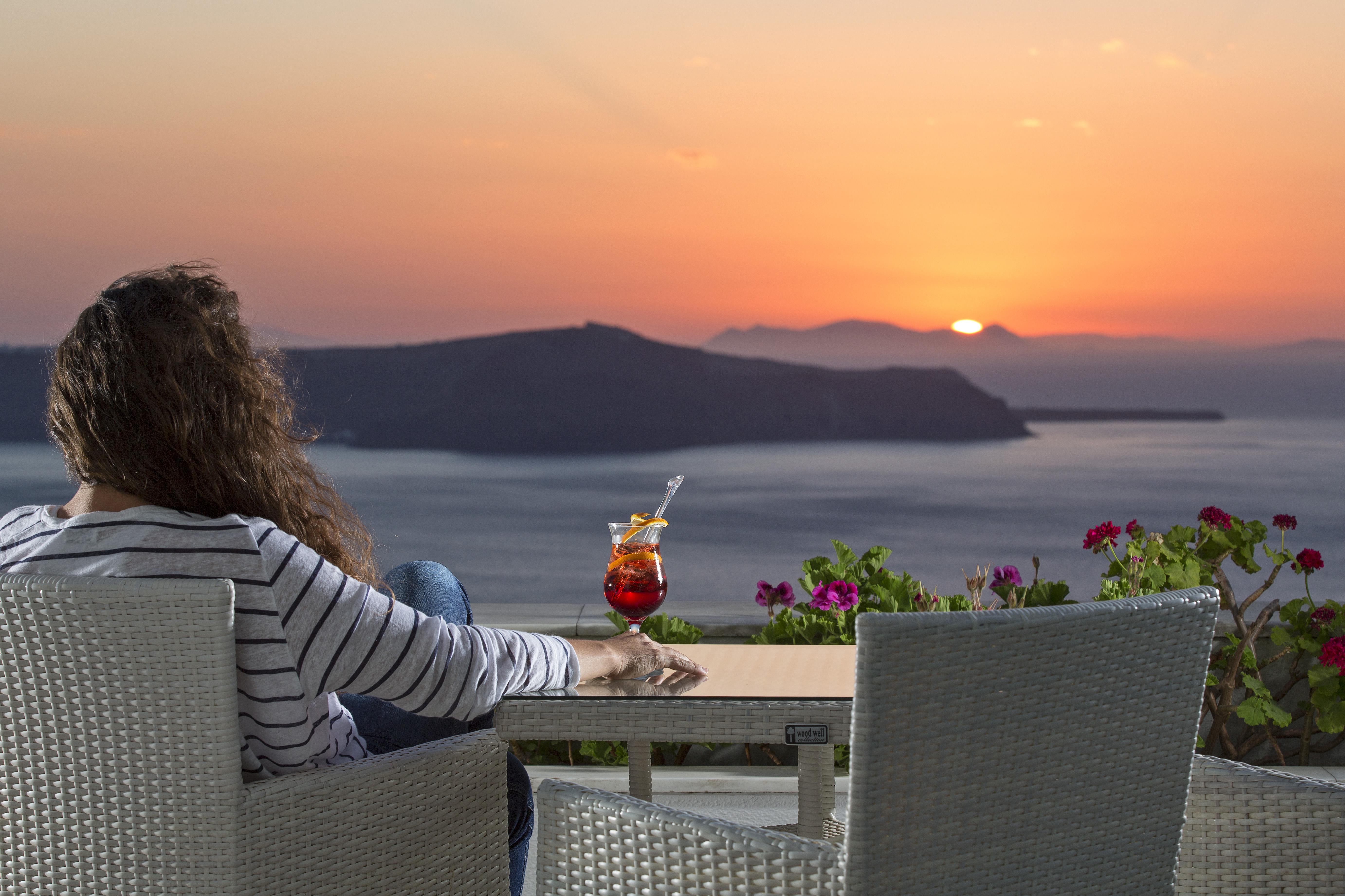 Atlantis Hotel Fira  Eksteriør billede