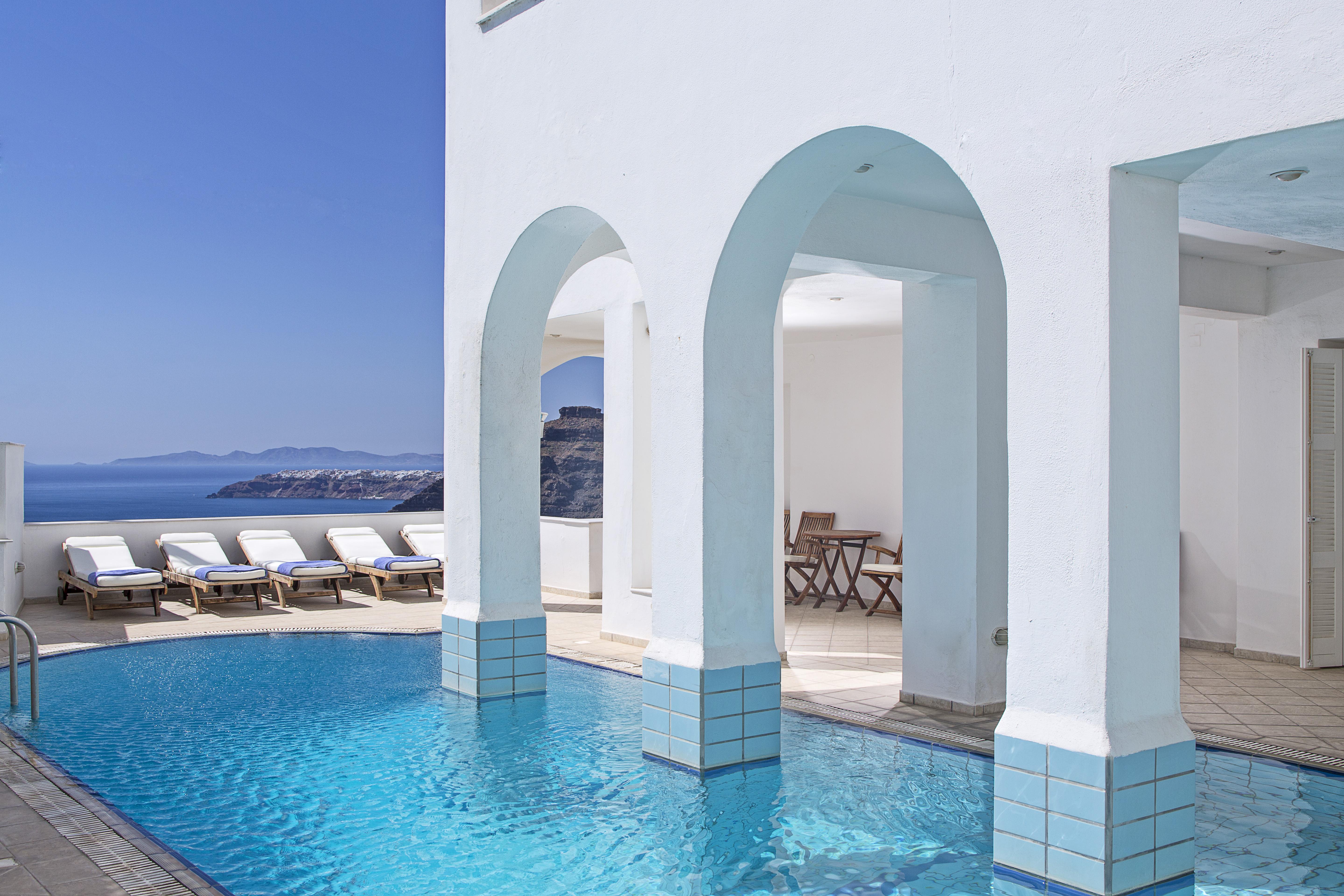 Atlantis Hotel Fira  Eksteriør billede